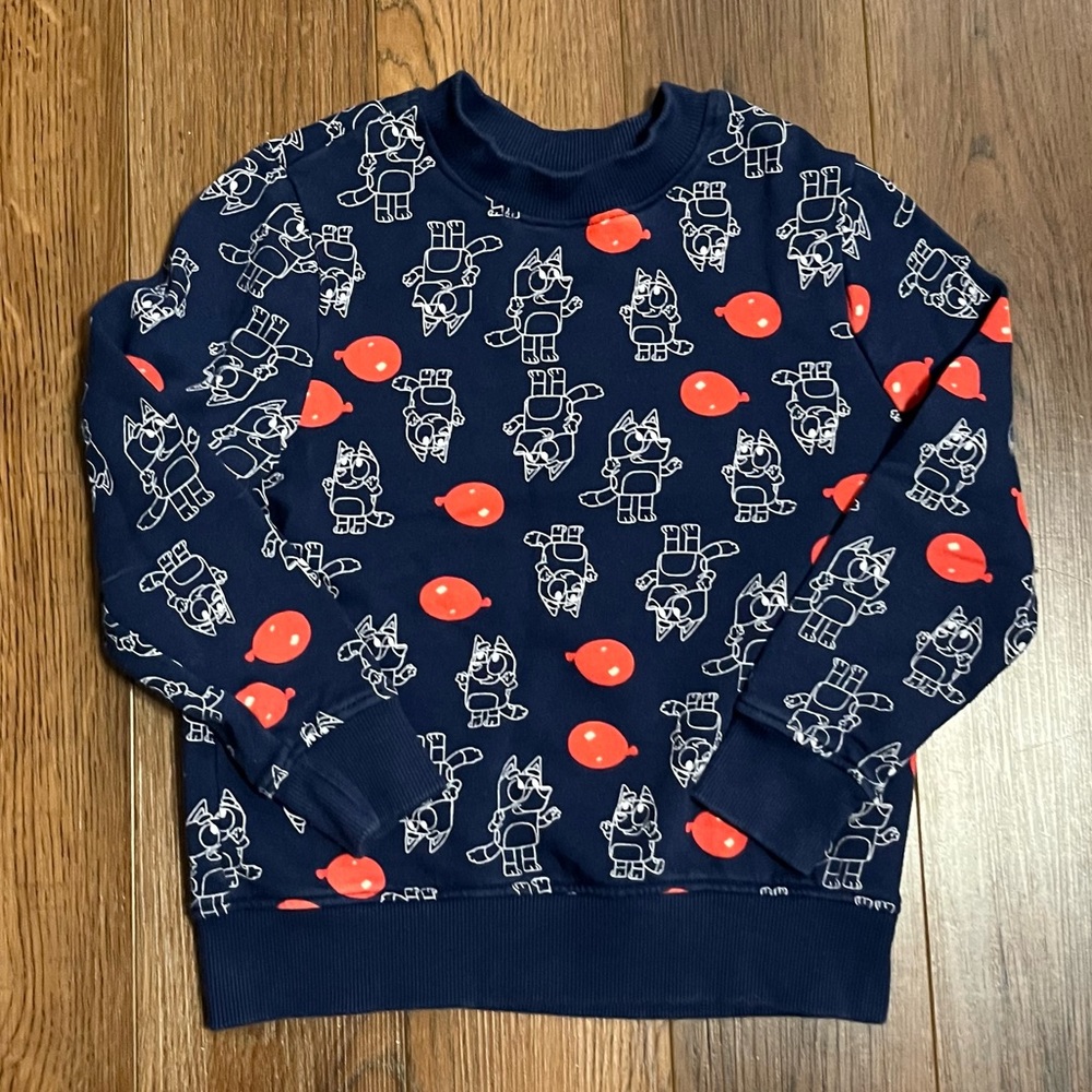 Hanna Andersson Bluey Kids Sweater - Size 5